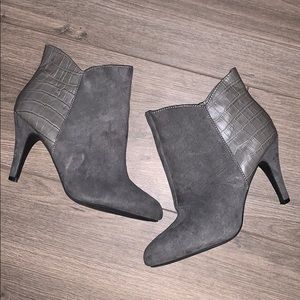 Grey booties